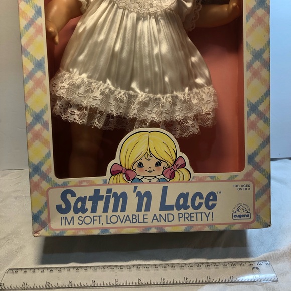 Vintage Satin ‘n Lace 18” Doll Eugene Doll Co. 1991 - Picture 12 of 12